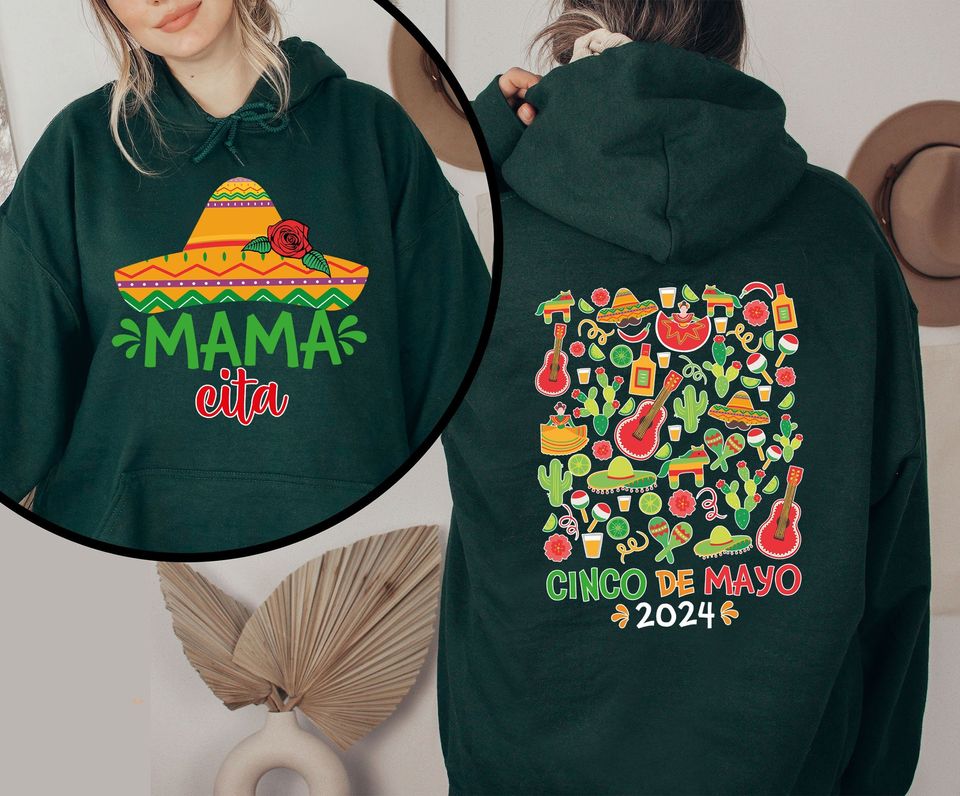 Custom name Cinco De Mayo hoodie,  Mexican Festival Shirt