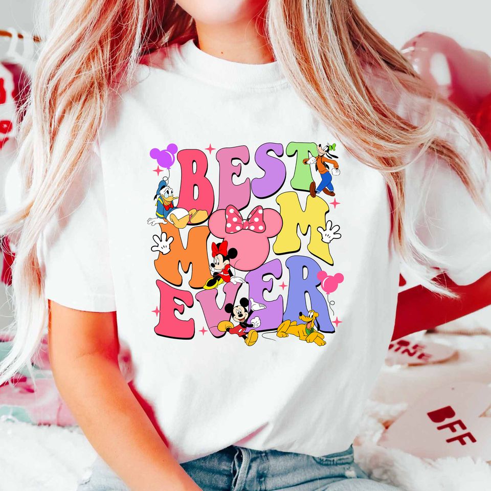 Best Mom Ever Shirt, Micki Minnie Mouse Mom Shirt, Mothers Day Shirt