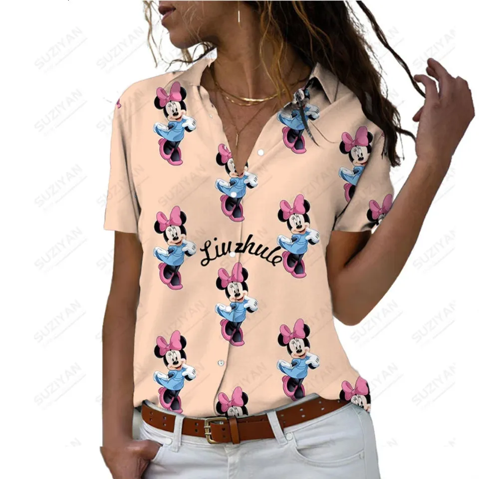 Disney Cute Minnie Hawaiian Shirt