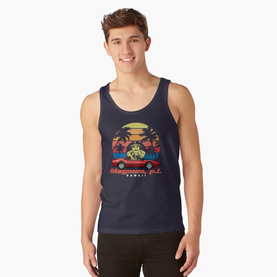 Magnum PI Retro Tank Top