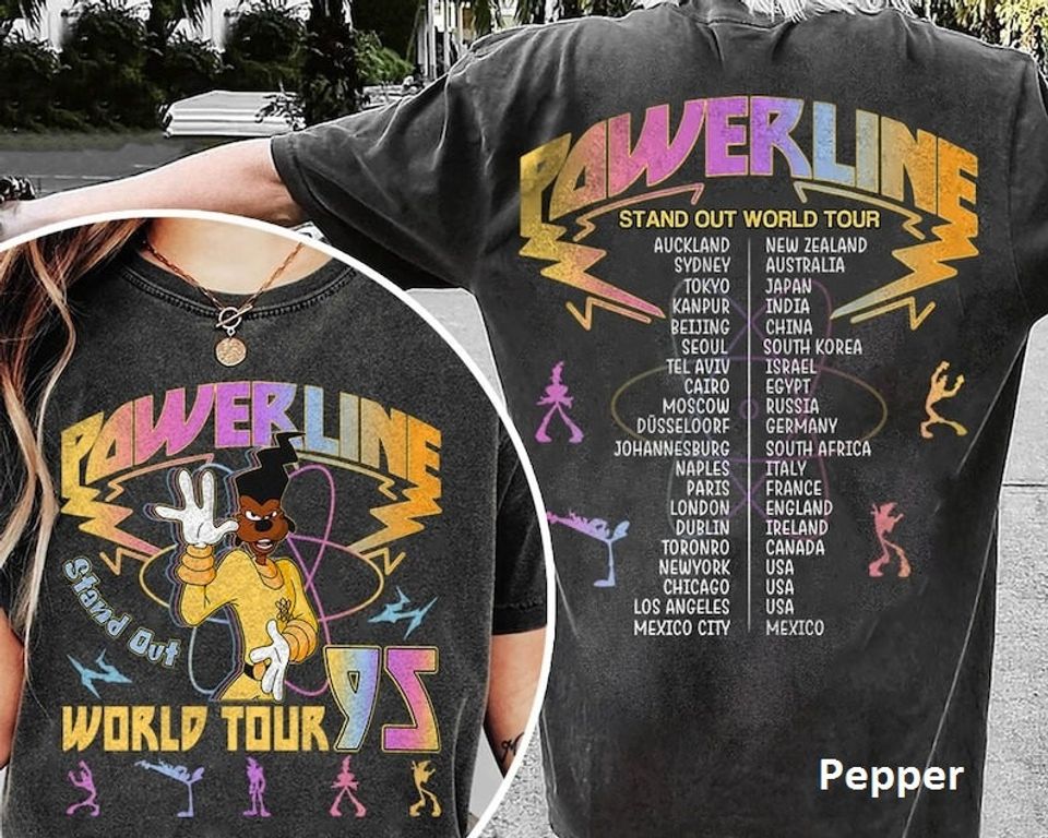 Powerline Goofy Movie Shirt, Vintage Powerline Stand Out Shirt, Goofy Powerline Max Goof, A Goofy Movie Shirt, Disneyland Trip Shirt