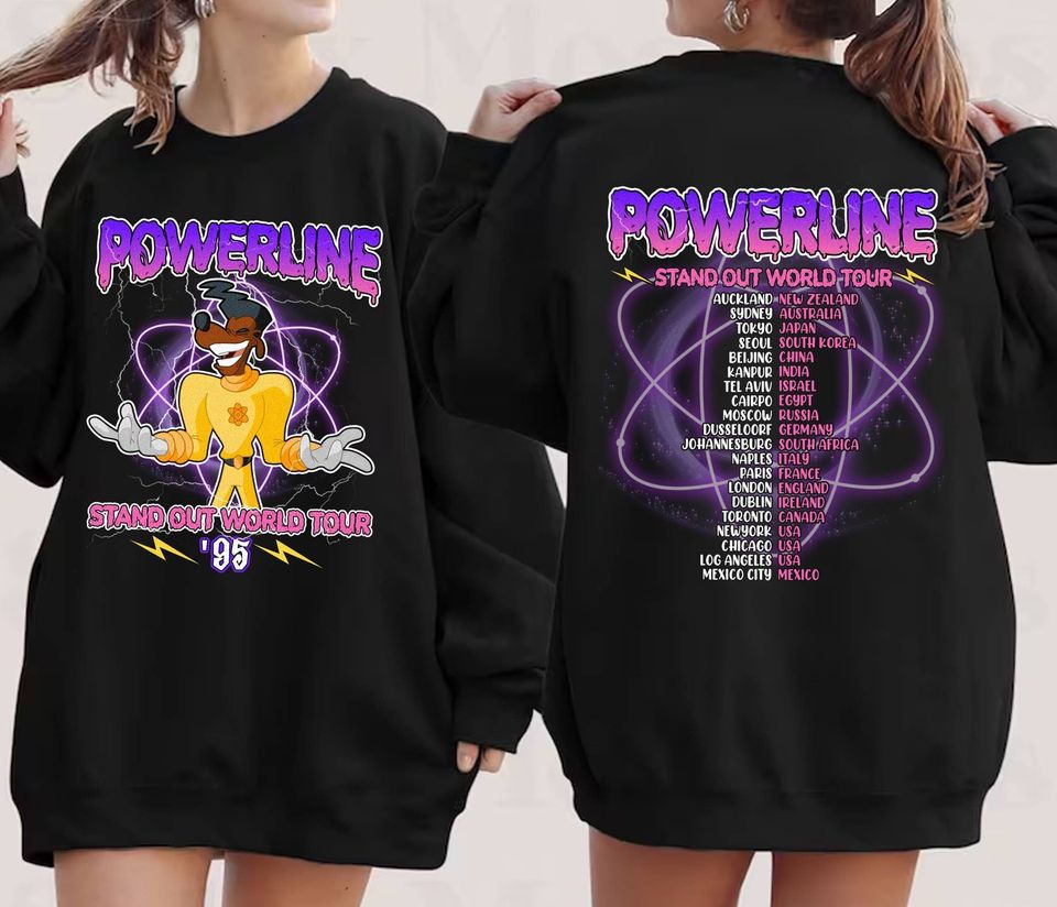 Powerline Goofy Movie Shirt, Vintage Powerline Stand Out Shirt, Goofy Powerline Max Goof, A Goofy Movie Shirt, Birthday Gifts