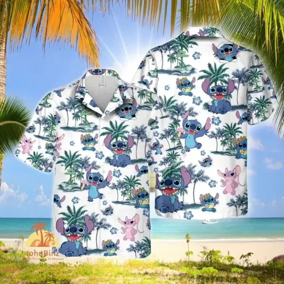 2024 Disney Stitch Summer Hawaiian Shirt