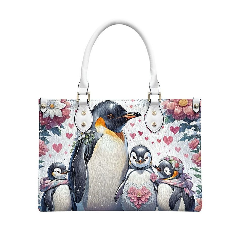 Penguin Leather Bags, Animal lover Gift