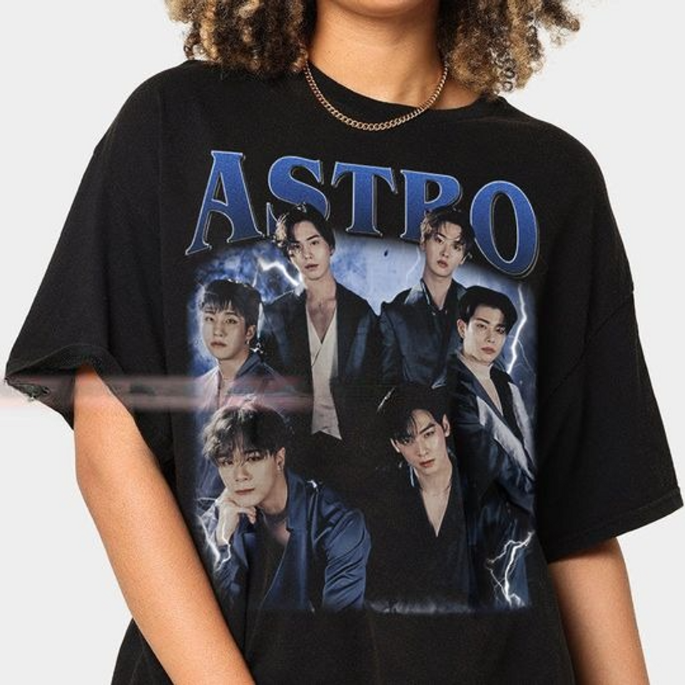 Limited Astro  Korean Pop Tshirt Vintage Unisex Shirt