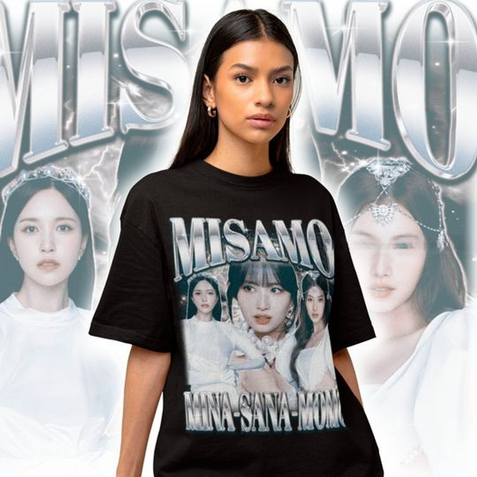 Misamo Retro Shirt - Twice Kpop Shirt - Twice Merch - Twice Sweatshrt - Twice Hoodie - Twice Fan Shirt - Misamo Bootleg Shirt