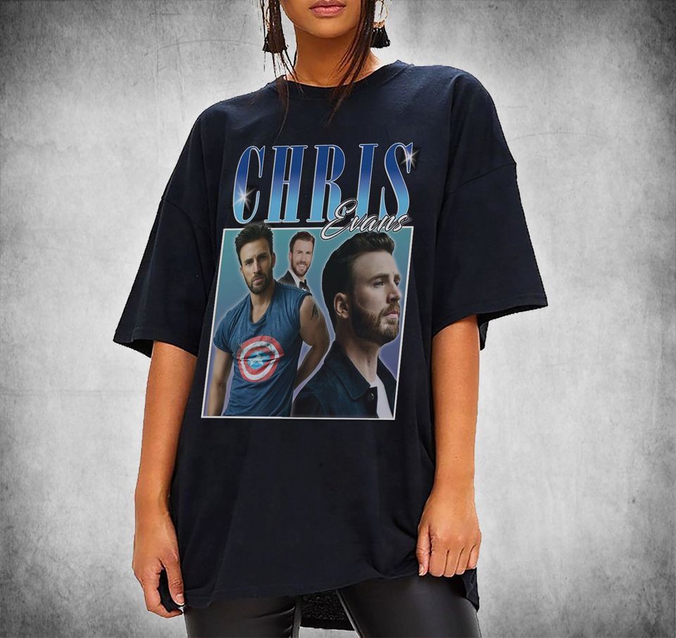 Chris Evans T-Shirt 90s Inspired Vintage Shirt Vintage Bootleg Classic Captain America Vintage Classic Retro Shirt