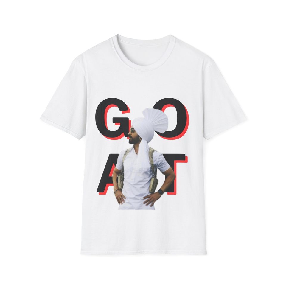 Diljit Dosanjh GOAT Unisex Softstyle T-Shirt