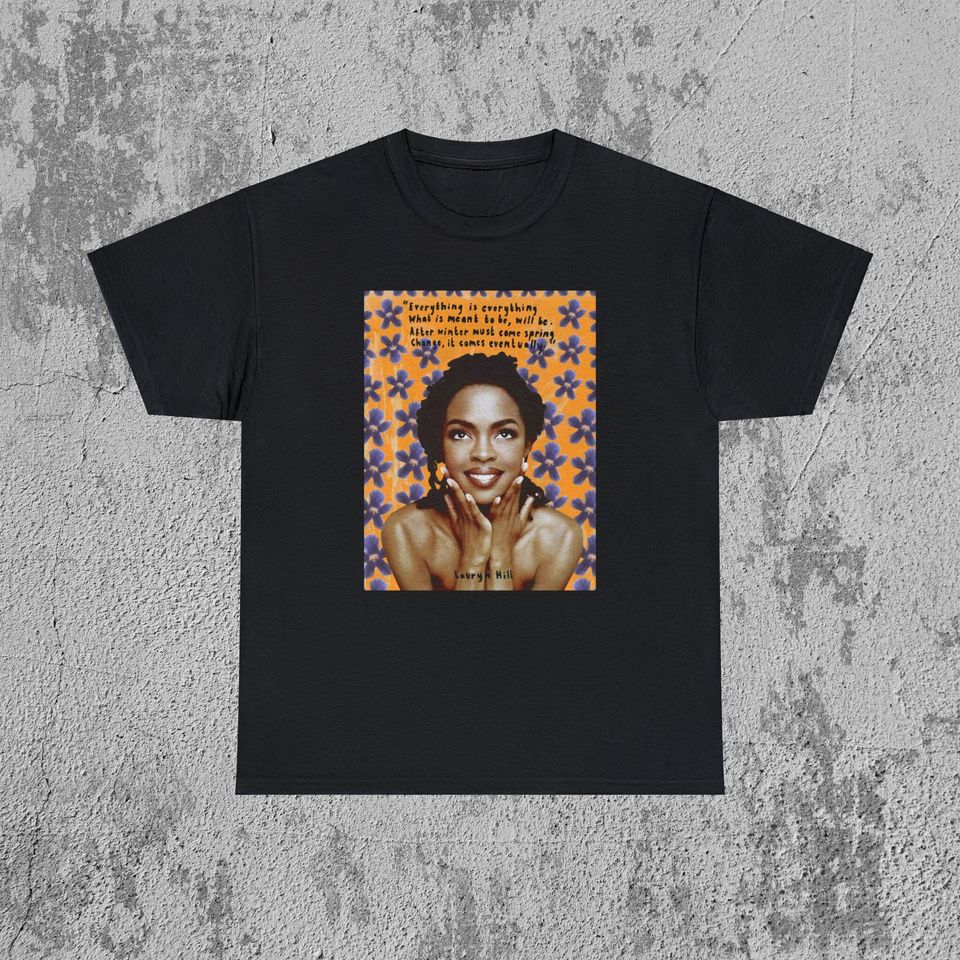 90's Hip Hop T-shirt | Lauryn Hill Tee | Vintage Syle