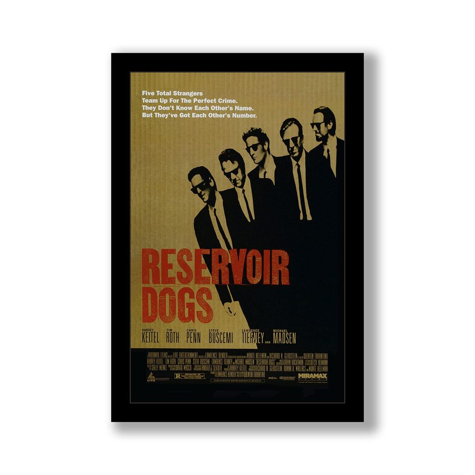 Reservoir Dogs Movie Poster, Hot Movie Poster