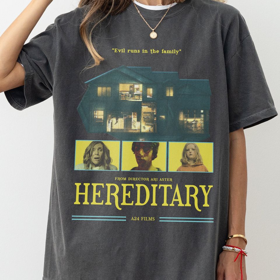 Hereditary Movie Shirt, Ari Aster Grunge Graphic Tee Shirt for Men and Women