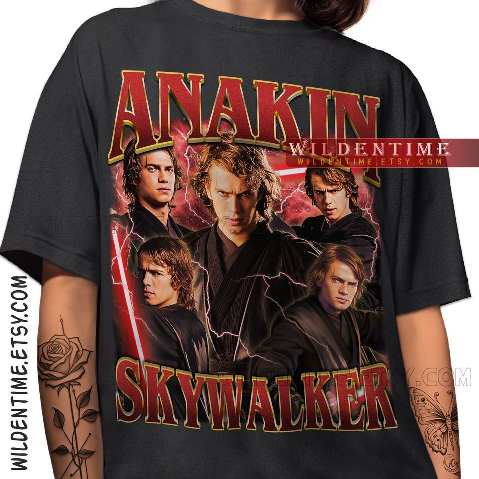 Anakin Skywalker Shirt, Anakin Skywalker Vintage | ID 12835455 by Ellie ...