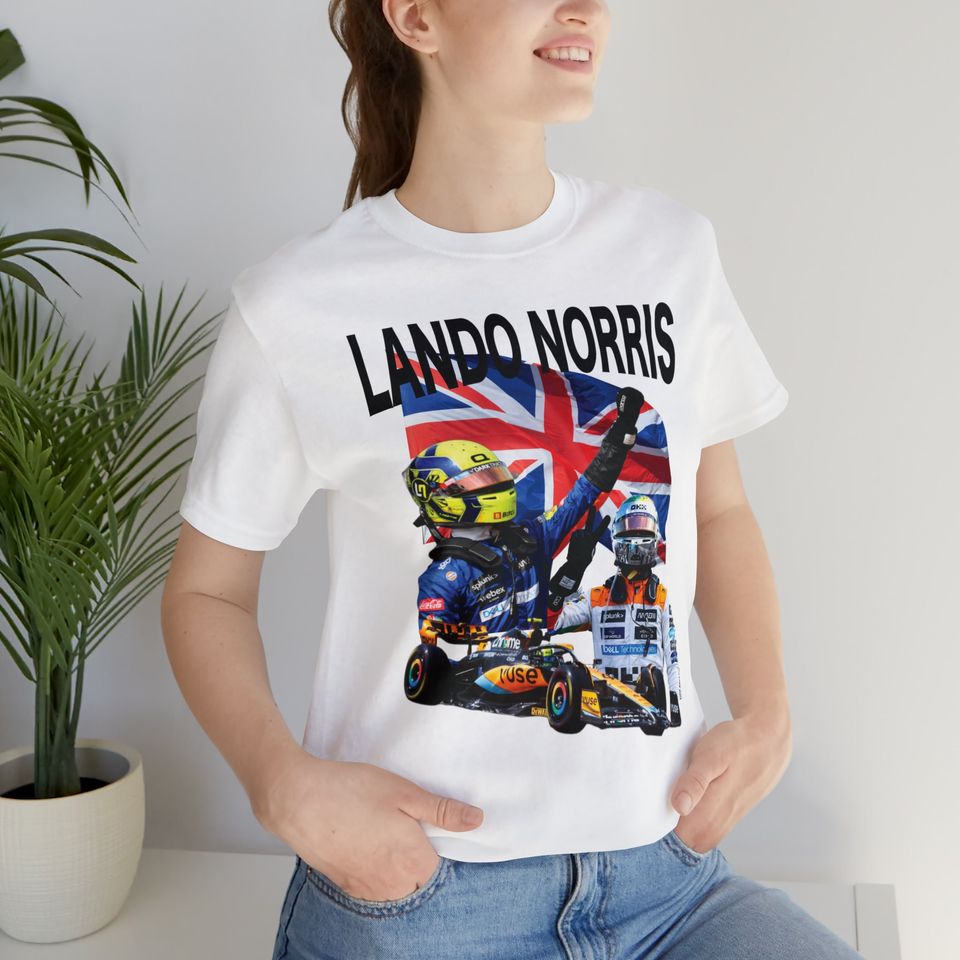 Lando Norris Formula 1 Graphic Unisex Jersey Short
