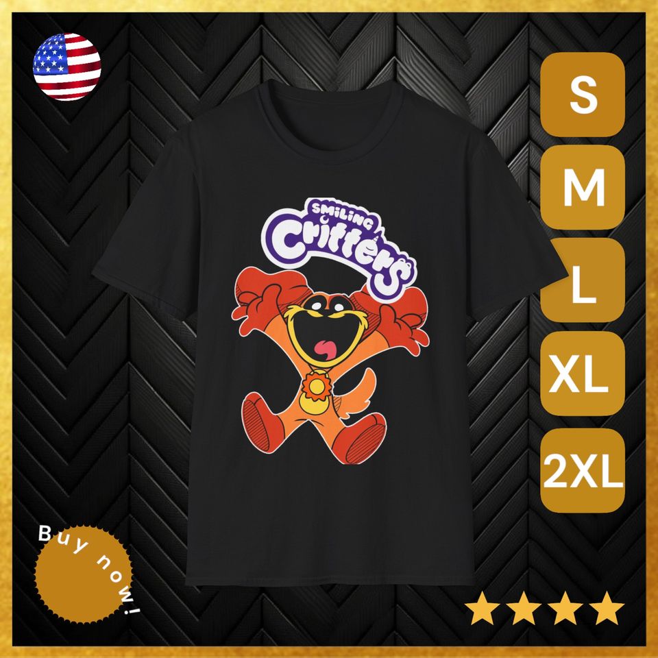 Unisex Softstyle T-Shirt Smiling Critters Dog Days Poppy Playtime