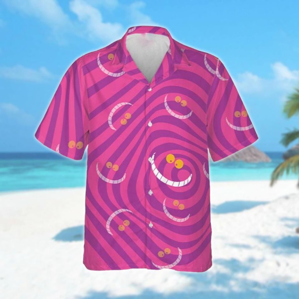 Cat Cosplay Hawaii Shirt, Hawaiian Shirt For Men And Women, Wonderland Hawaii Trip Shirt