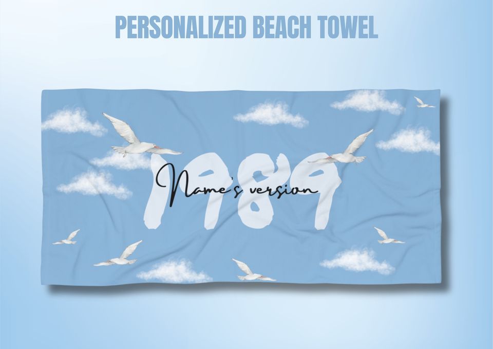 Personalized swiftiee Inspired Beach Towel | TS Merch | taylor version Towel