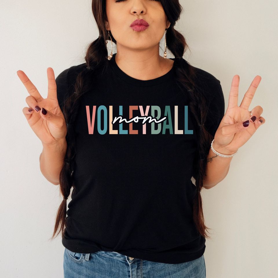 Volleyball Mom Shirt, Volleyball Shirt, Volleyball Gifts, Sports Mom Shirt, Volleyball Shirts