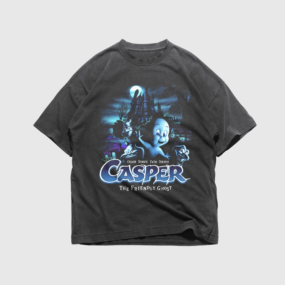 Casper T-Shirt, Casper The Friendly Ghost Shirt, Trick or Treat, Streetwear Apparel, Vintage