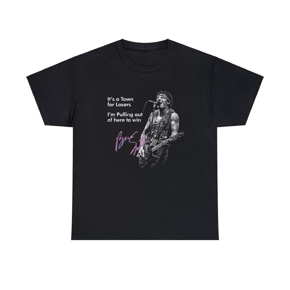 Bruce Springsteen Thunder Road Lyric T-shirt