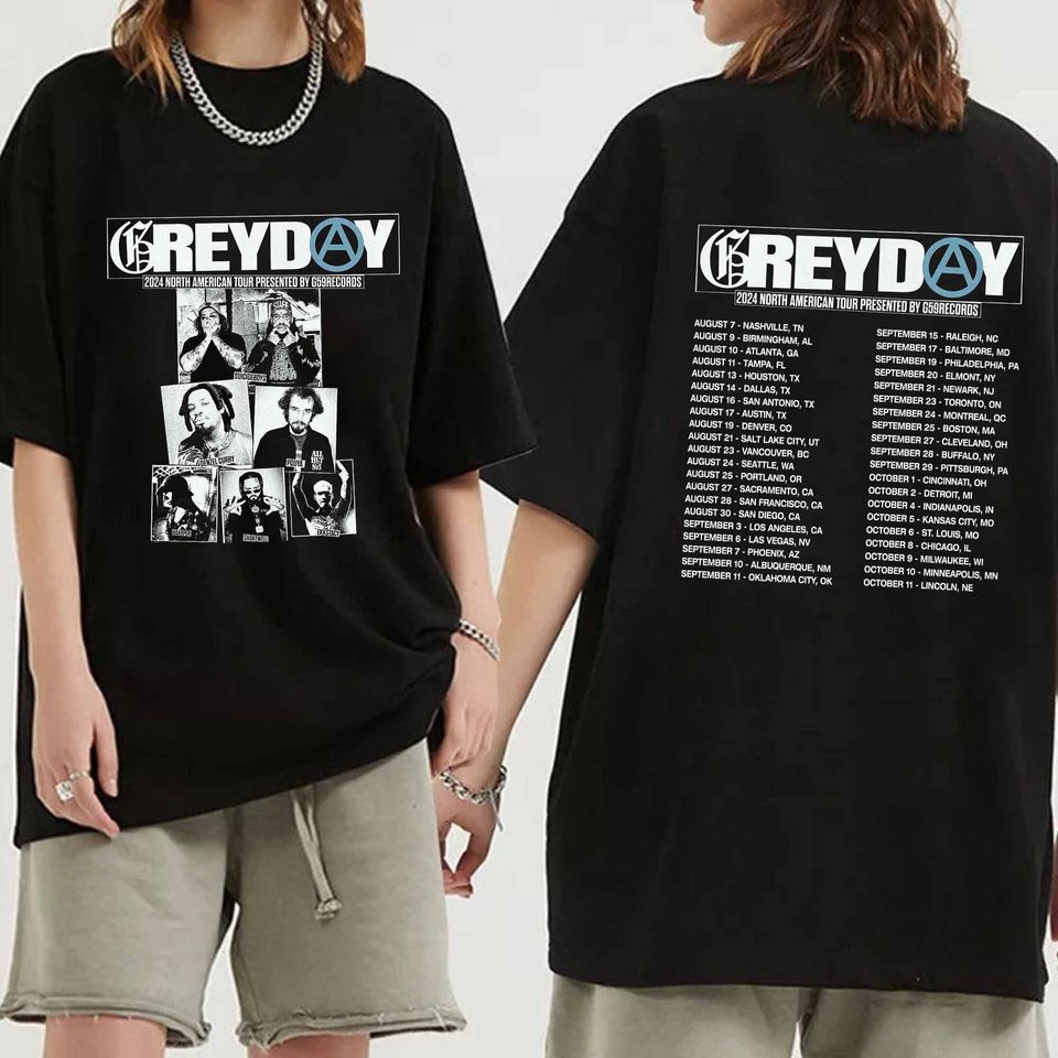 SUICIDEBOYS - Grey Day 2024 Tour Shirt, Suicideboys Band