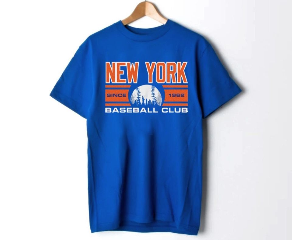 Vintage New York Baseball Club Since 1962 Royal Shirt, Baseball lover, gift for dad