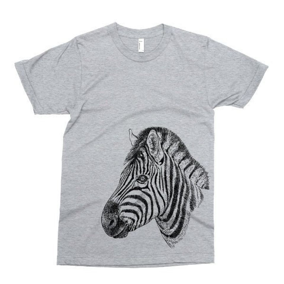Kids Shirt, Zebra T Shirt, Zebra Tshirt, African Safari Animal Tee, Zoo, Youth & Toddler