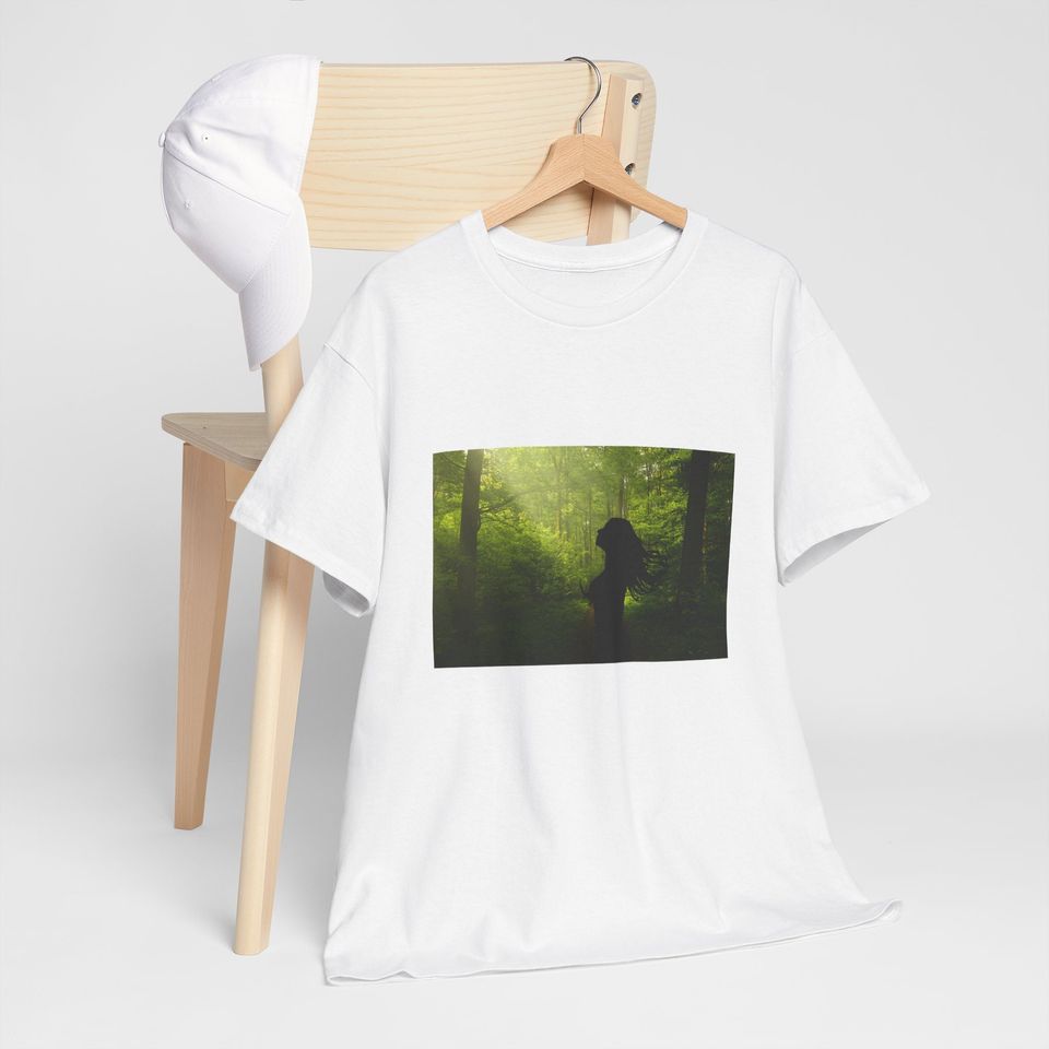 Woman of the woods tee, wild woman, feminine forest
