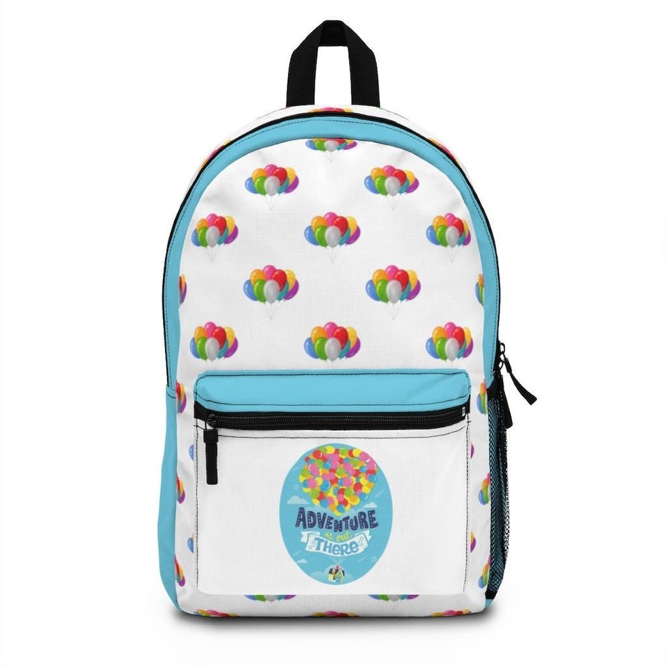 Up The Adventure is Out There Disney Up Custom Gift School Backpack