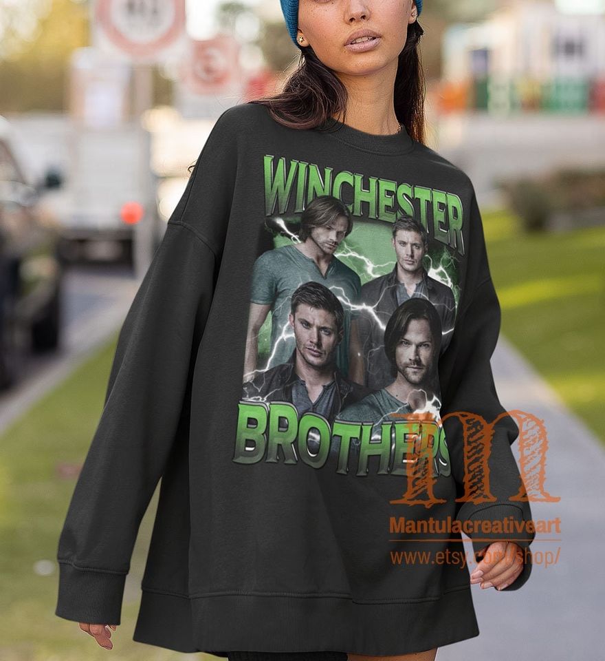 winchester brothers sweatshirt, Dean Winchester shirt, Sam Winchester Shirt, Friends shirt