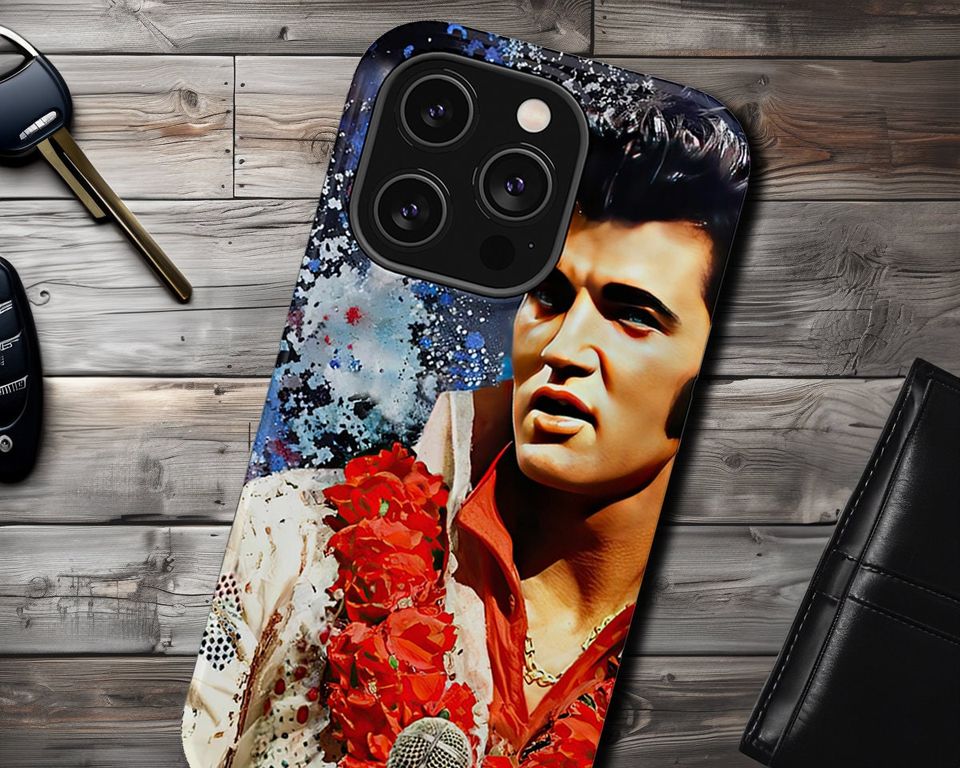 Elvis Presley Phone Case, Gift for Music Lover, Gift for Elvis Fan, Phone Case for Elvis Presley Lover