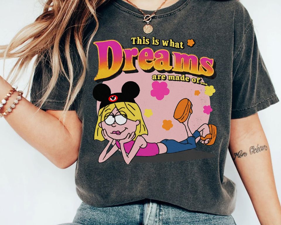 Disney Lizzie Mcguire Shirt, 2000 TV show T-shirt