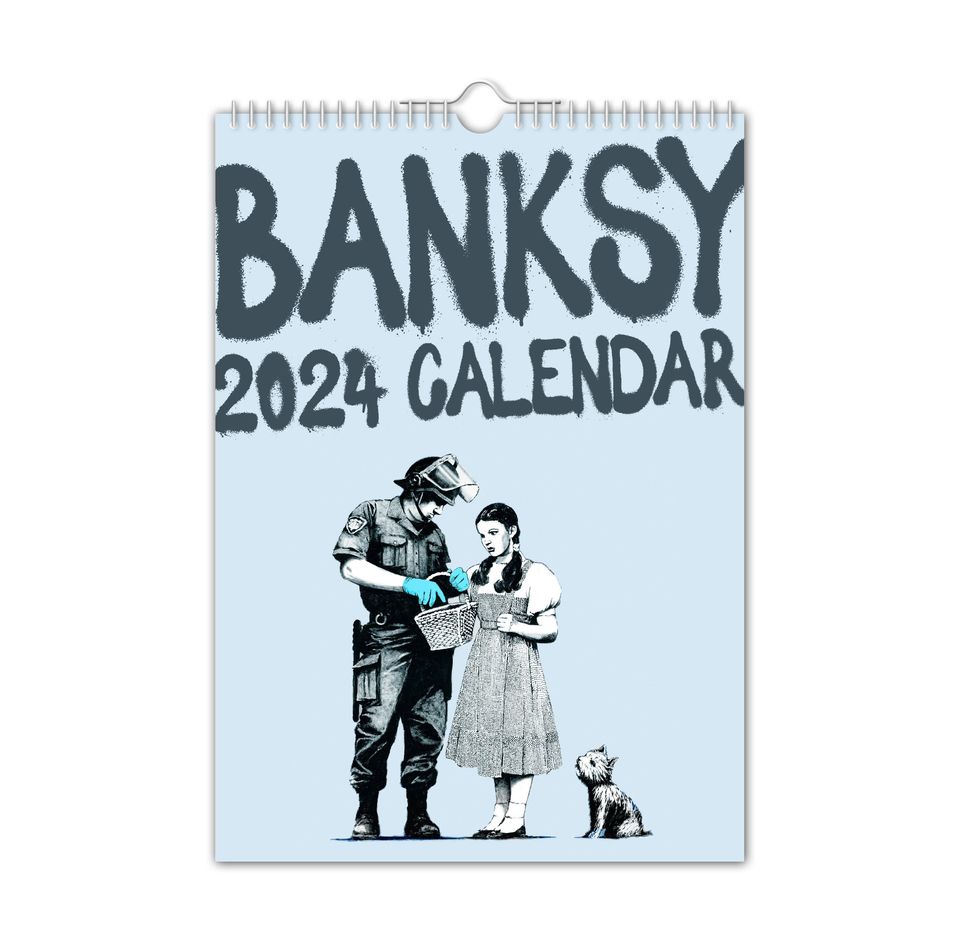 Banksy - 2024 Wall Calendar, Creative, Gift Idea, Present, Novelty