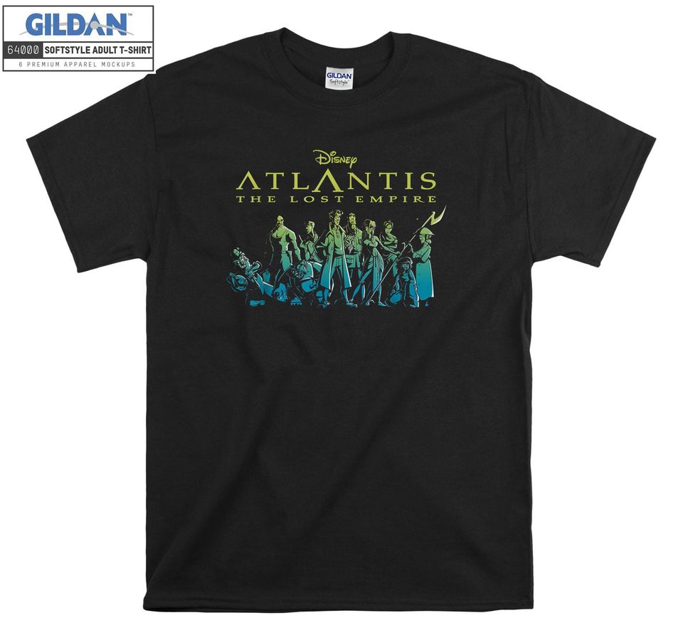Atlantis The Lost Empire Characters Disney Unisex T-Shirt