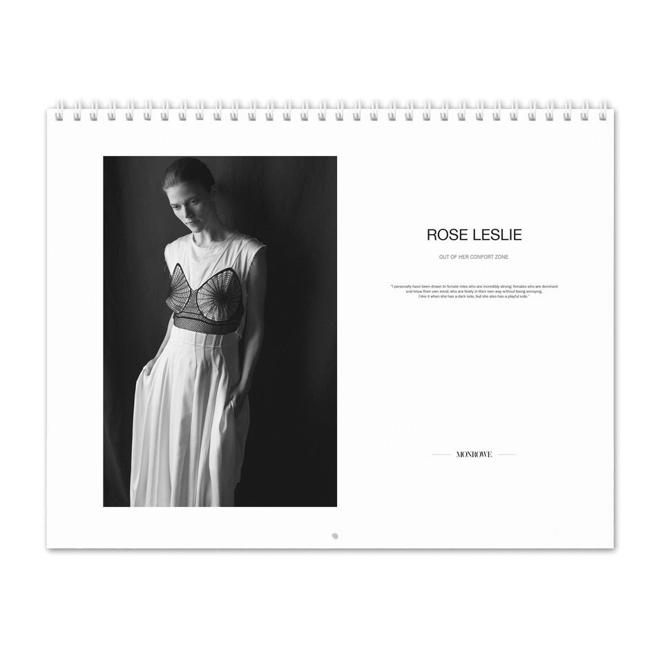 Rose Leslie Vol.2 - 2024 Wall Calendar
