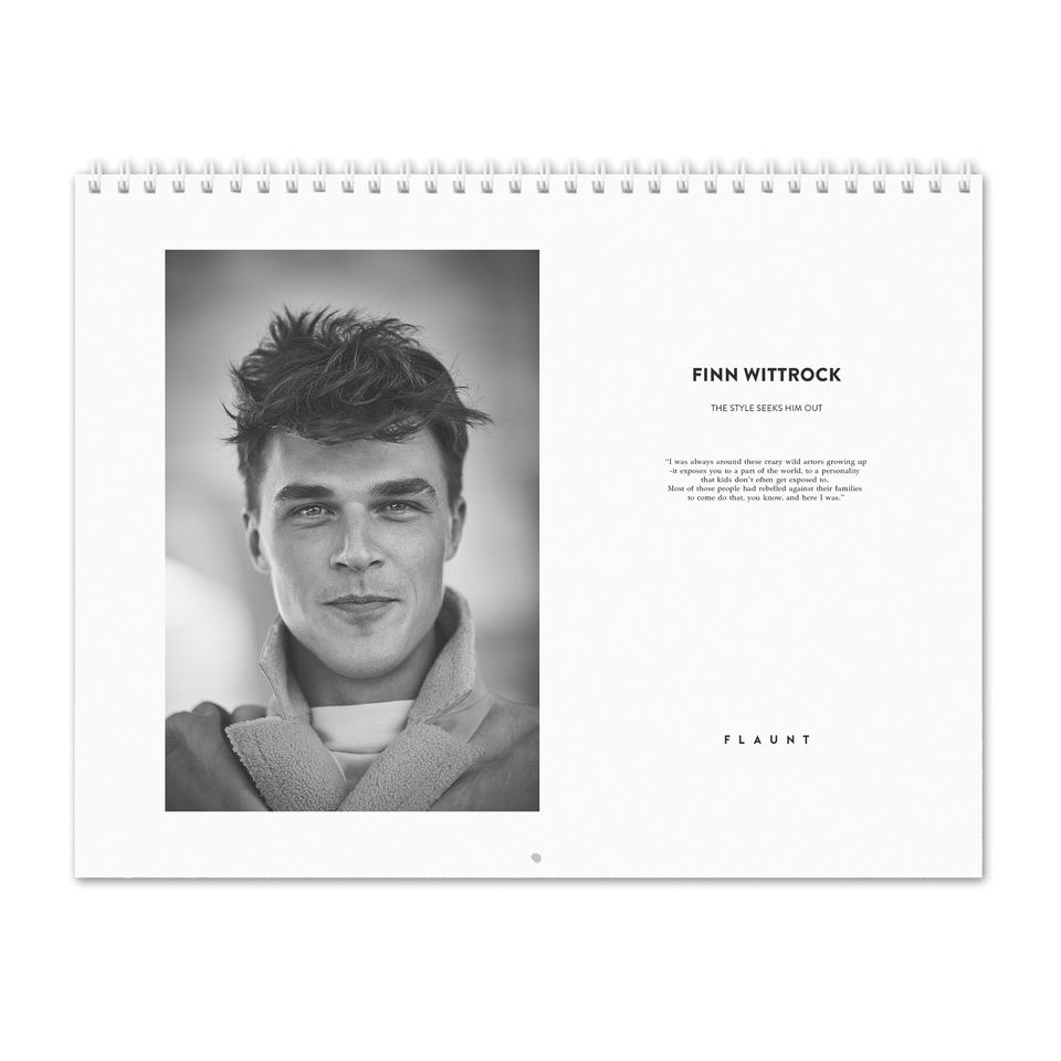 Finn Wittrock Vol.1 - 2024 Wall Calendar