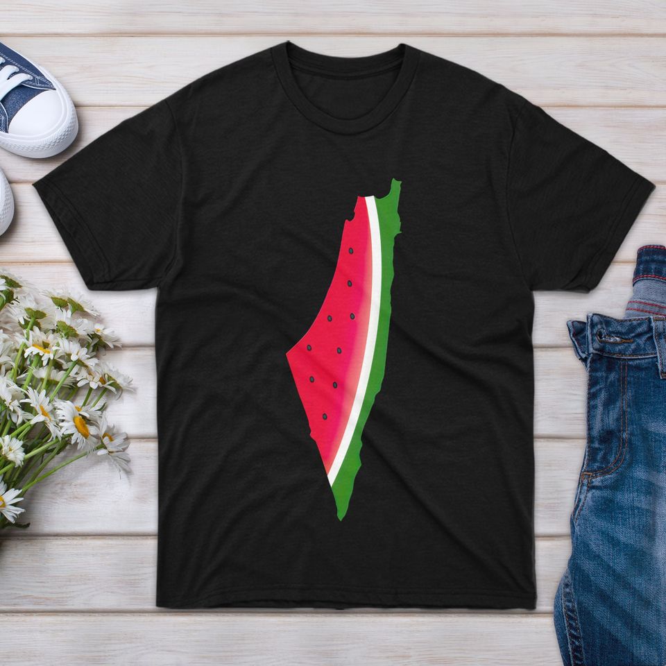 T-Shirt Watermelon Family Palestine, Gift For Men Women Friend