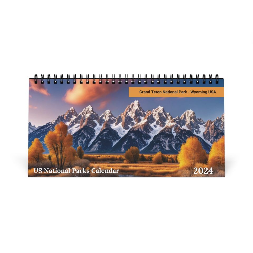 2024 National Parks Desk Calendar - Calendar For National Park Lover