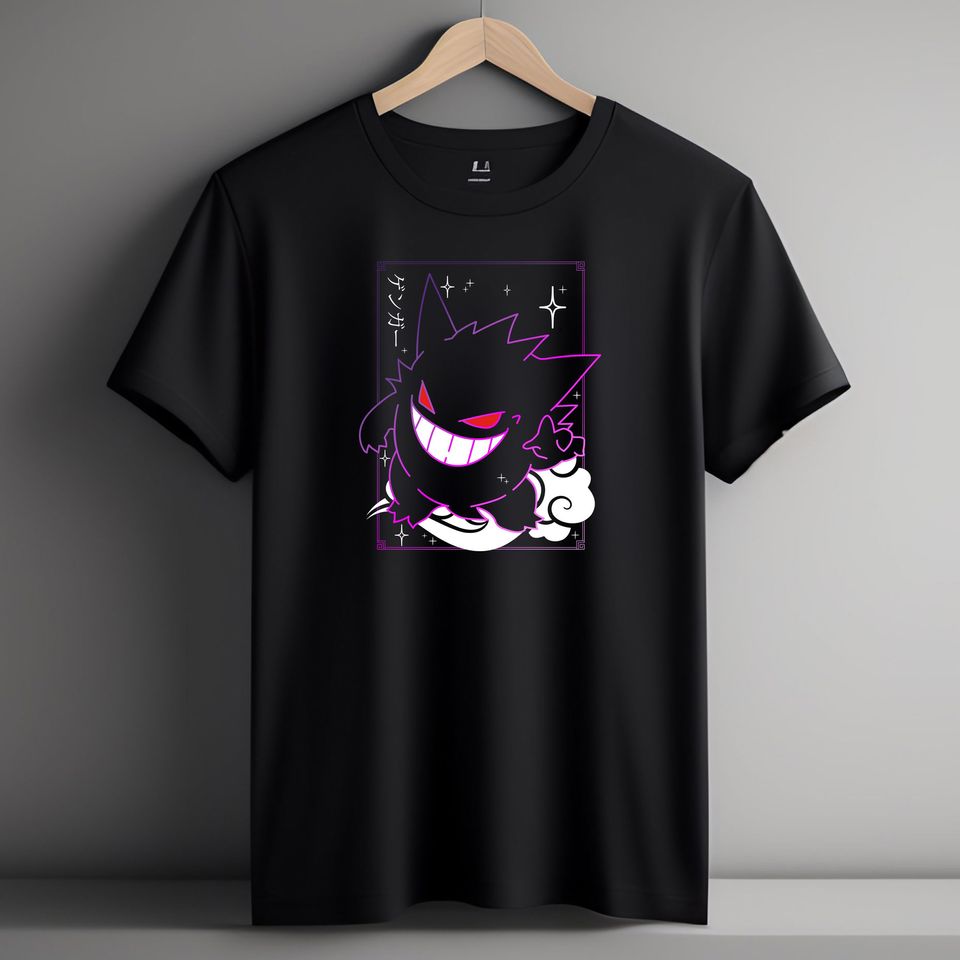 Gengar tee! Perfect for a Gift, Present, Holiday, Birthday! Japanese Anime