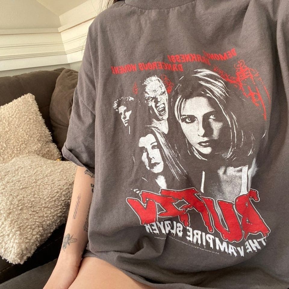 Buffy The Vampire Slayer Horror Movie shirt, Buffy retro shirt