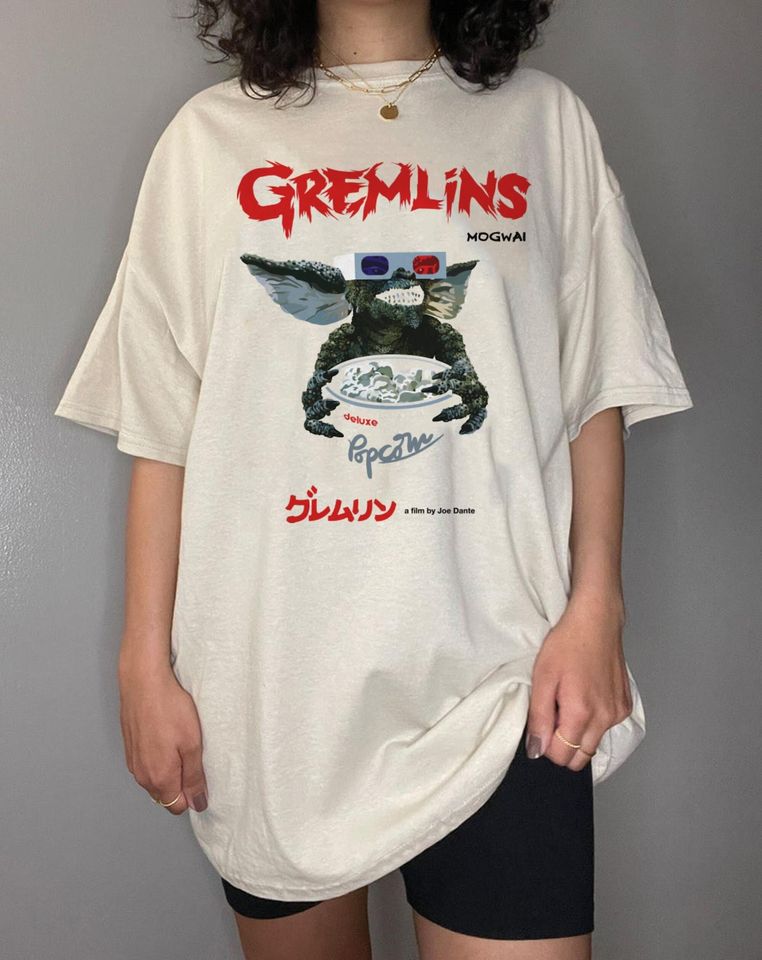 Gremlins Cinema's PopCorn shirt, Gremlins retro shirt