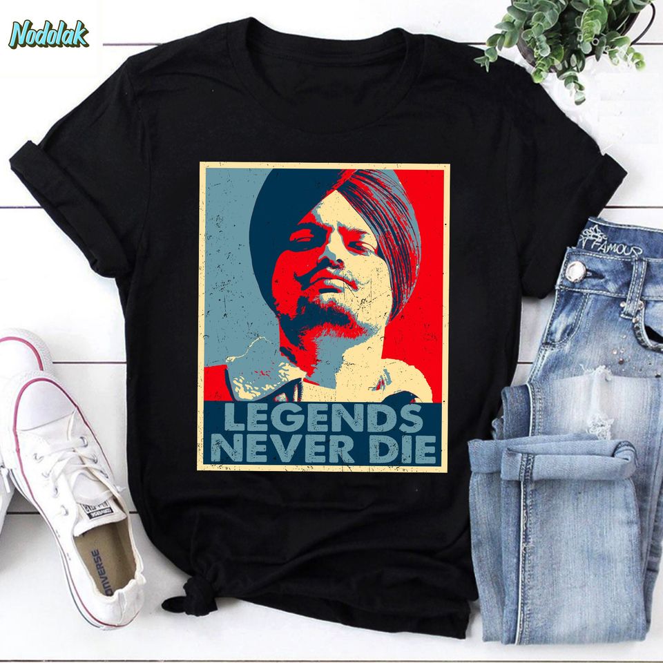 Sidhu Moosewala Rapper Legends Moose Wala Forever Vintage T-Shirt, Sidhu MooseWala Shirt