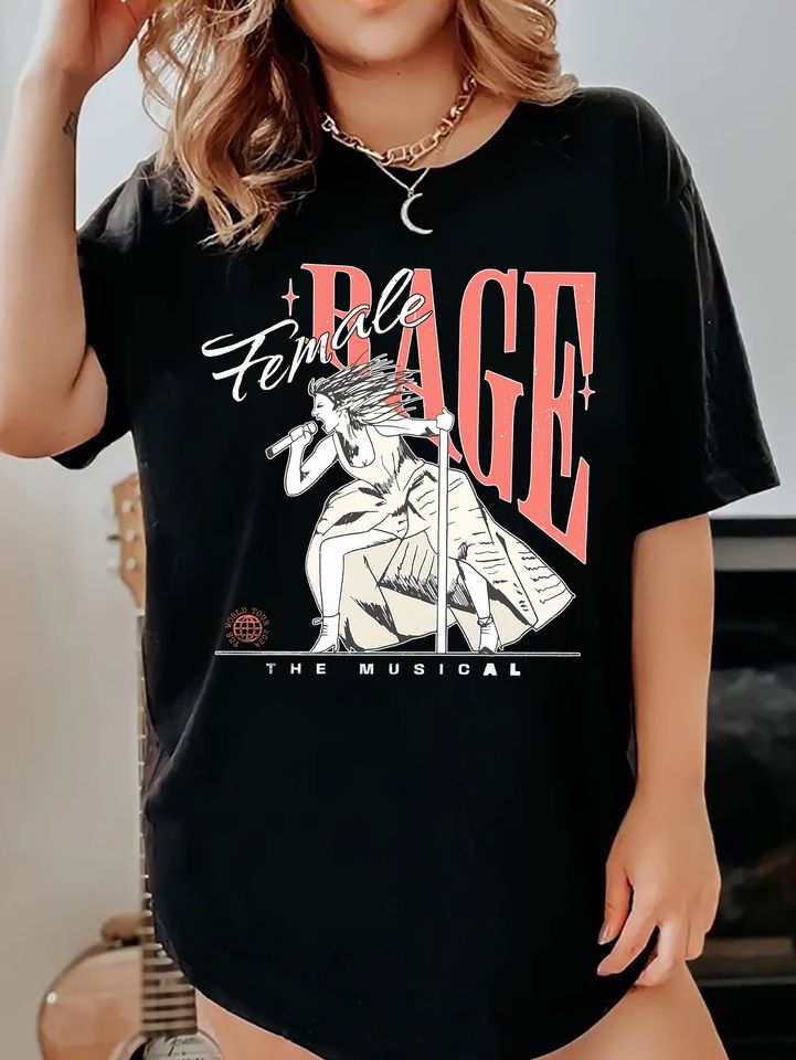 Female Rage The Musical T-Shirt, TTPD taylor version Fan Gift, Tortured Poets Department