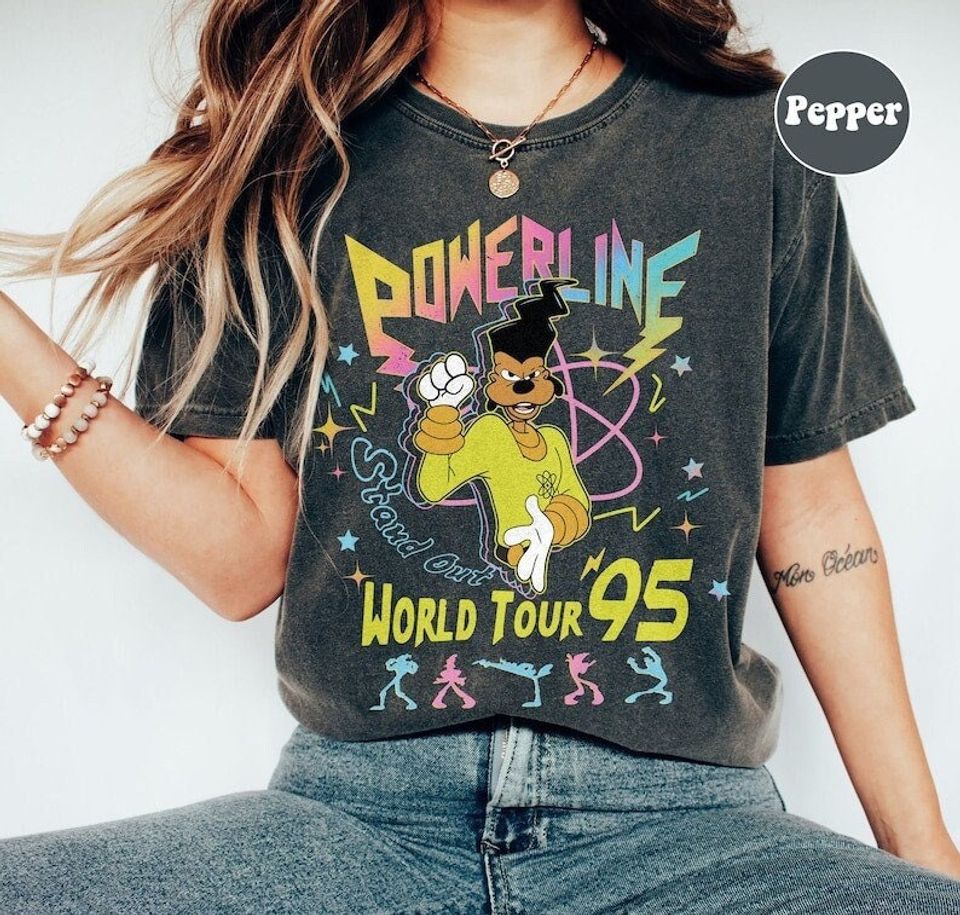 Powerline Goofy Movie Shirt, Vintage Powerline Stand Out Shirt