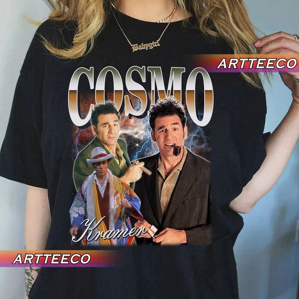 Vintage Cosmo Kramer 90s Bootleg Style Y2K, Fans Gift For Woman and Man T-Shirt