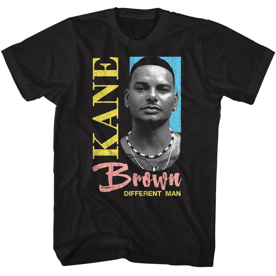 Kane Brown Different Man Tri Color Black T-Shirt