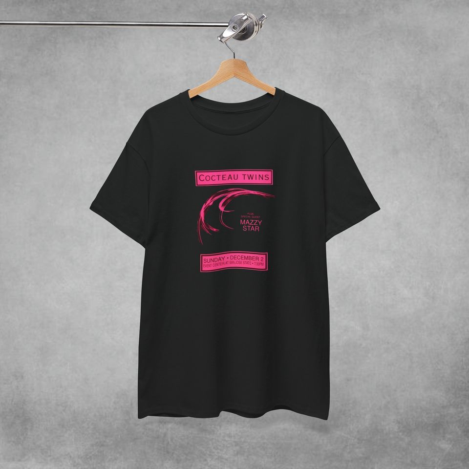Cocteau Twins + Mazzy Star Concert Tee