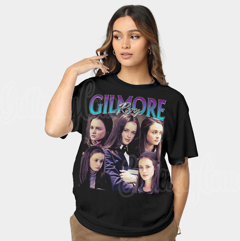 Rory Gilmore Vintage T-Shirt, Graphic Unisex T-shirt, Retro 90's Rory Gilmore Fans Homage T-shirt, Gift For Women and Men