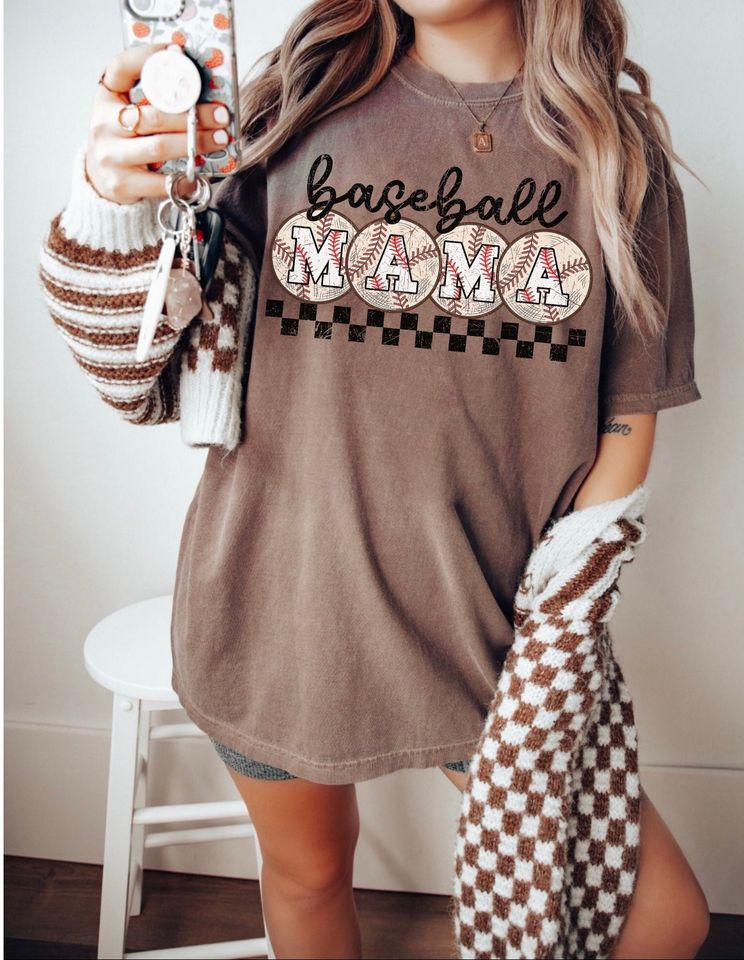 Baseball Mama Tee, Baseball Mom Shirt, Baseball Shirt For Women, Sports Mom Shirt, Mothers Day Gift, Family Baseball Shirt, Comfort Colors