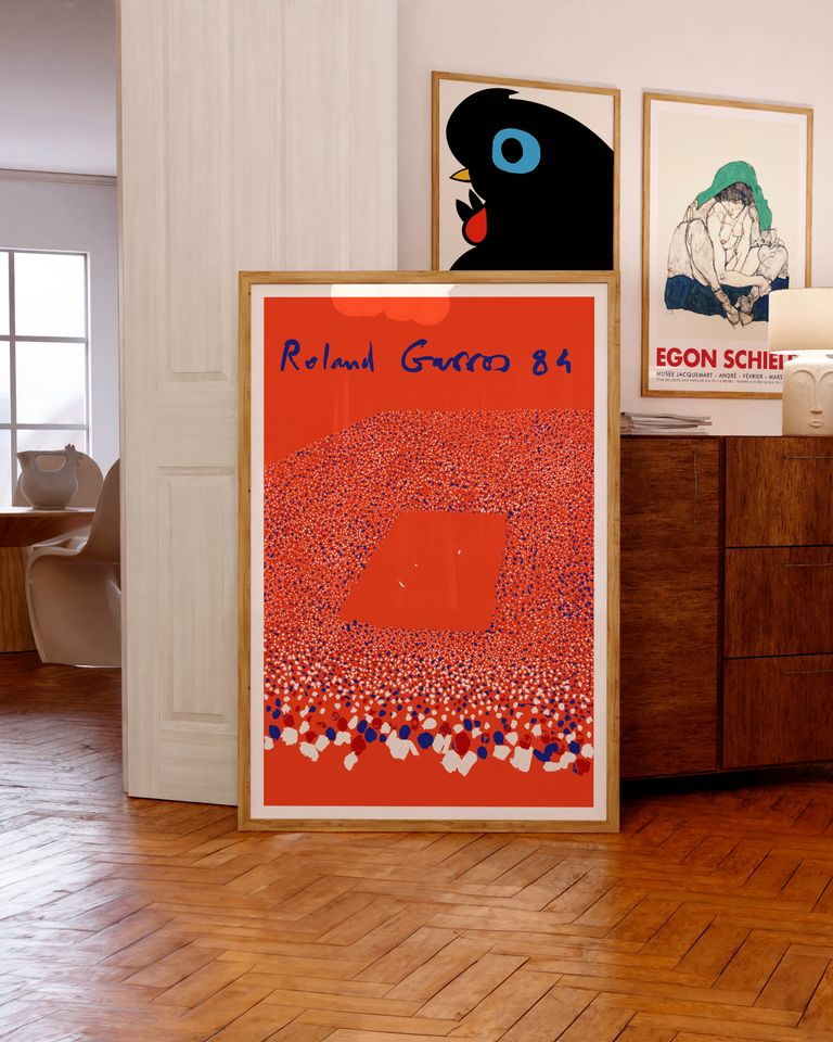 Roland Garros, 1984 | Tennis Poster | Museum-Quality Gicle Printing