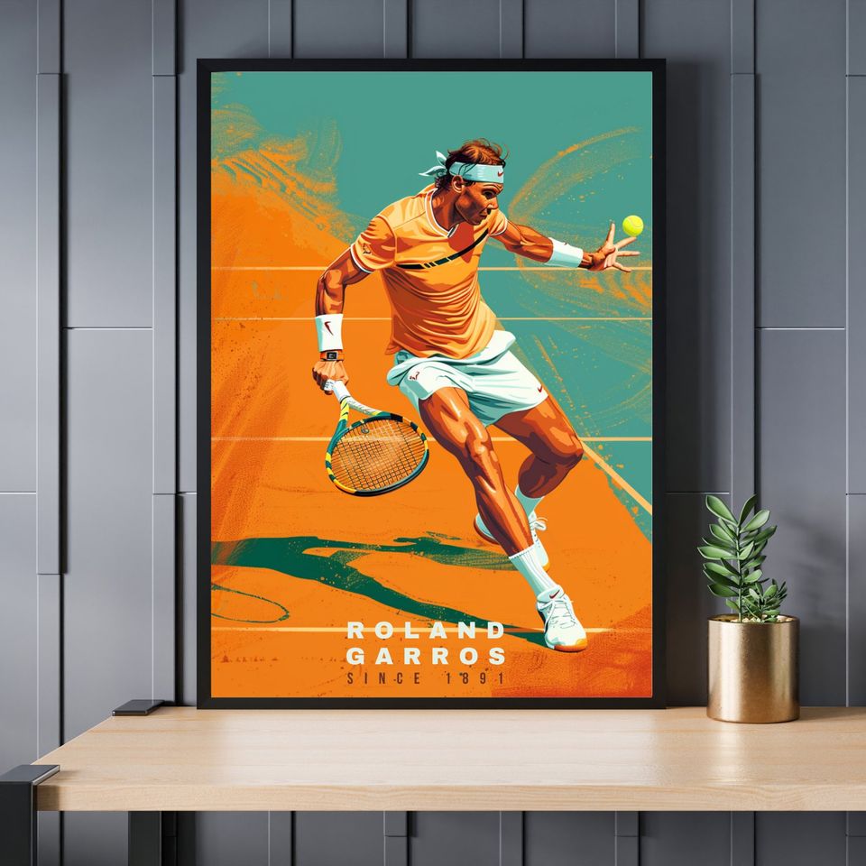 Roland Garros Poster | Roland Garros Print | Tennis Poster